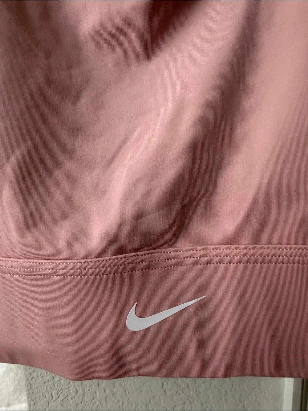 Nike Dri-FIT Racerback Medium Support Sports Bra Pink Large